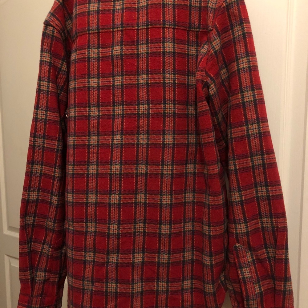Thick flannel button down